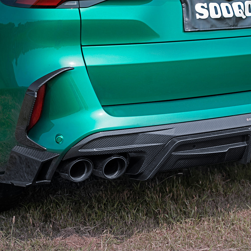 SQ Dry Carbon Fiber - Diffuser [BMW X5M F95 LCI]