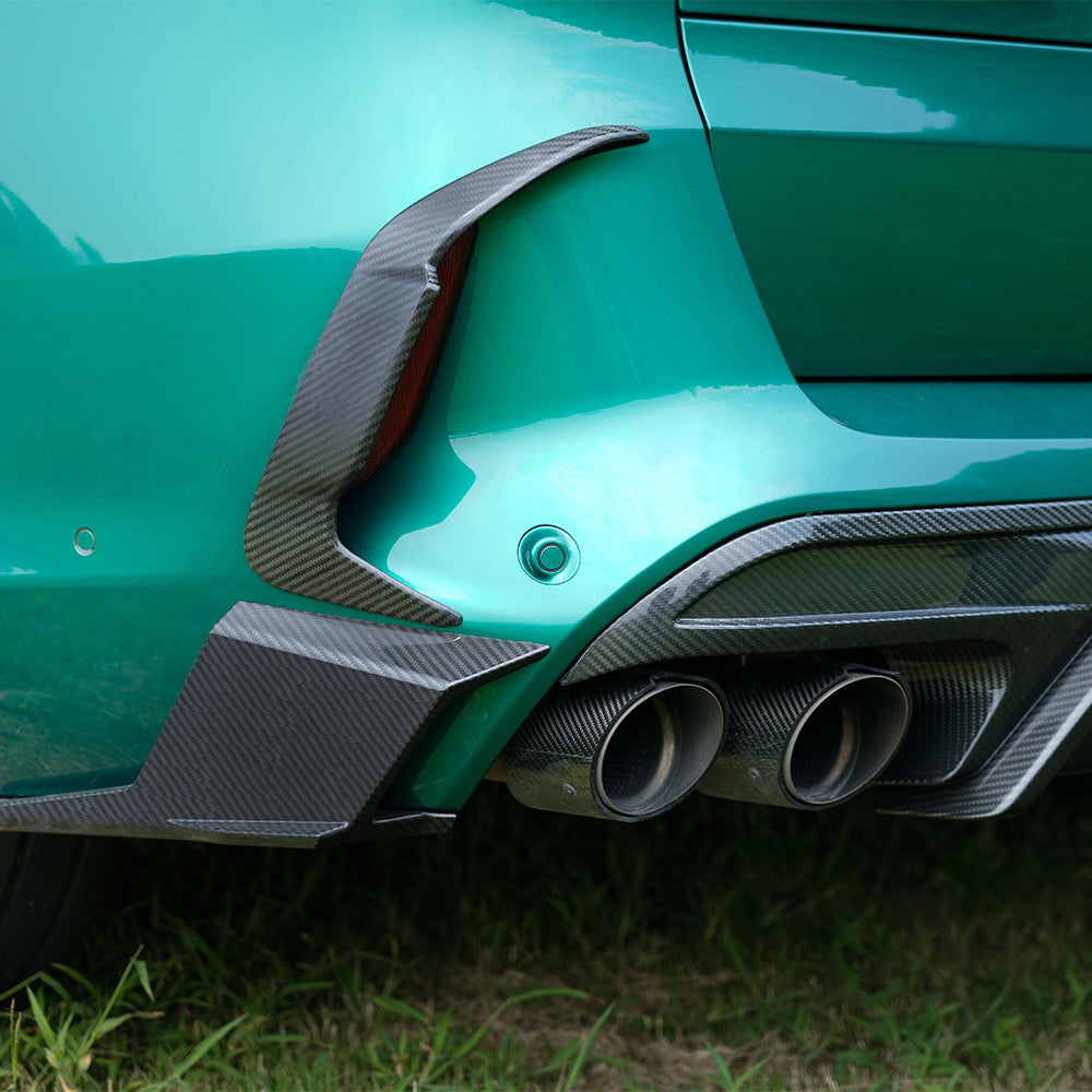 SQ Dry Carbon Fiber - Rear Vent Trim [BMW X5M F95 LCI]