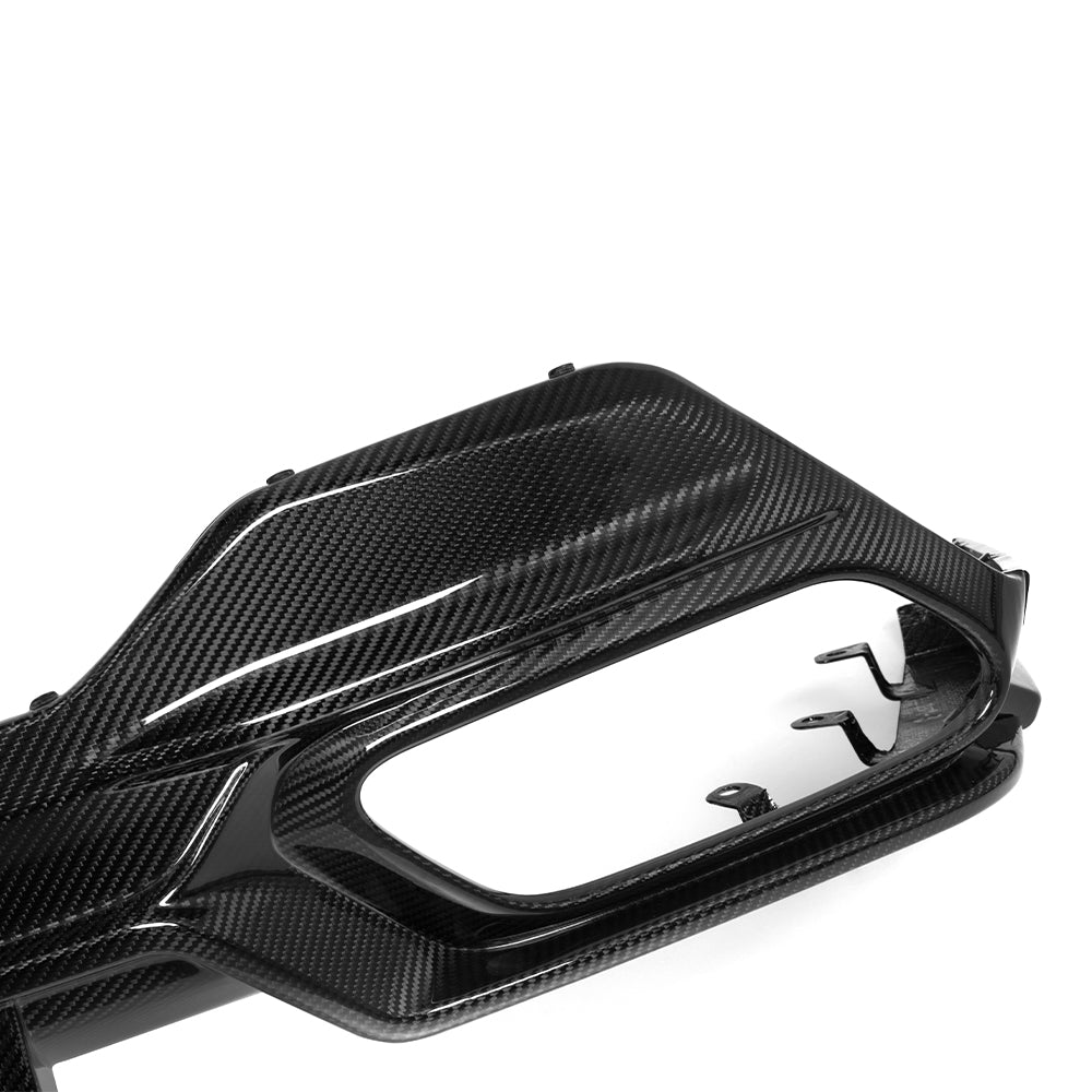 SQ Dry Carbon Fiber - Diffuser [BMW 8 Series G14]