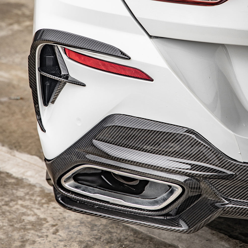 SQ Dry Carbon Fiber - Diffuser [BMW 8 Series G14]