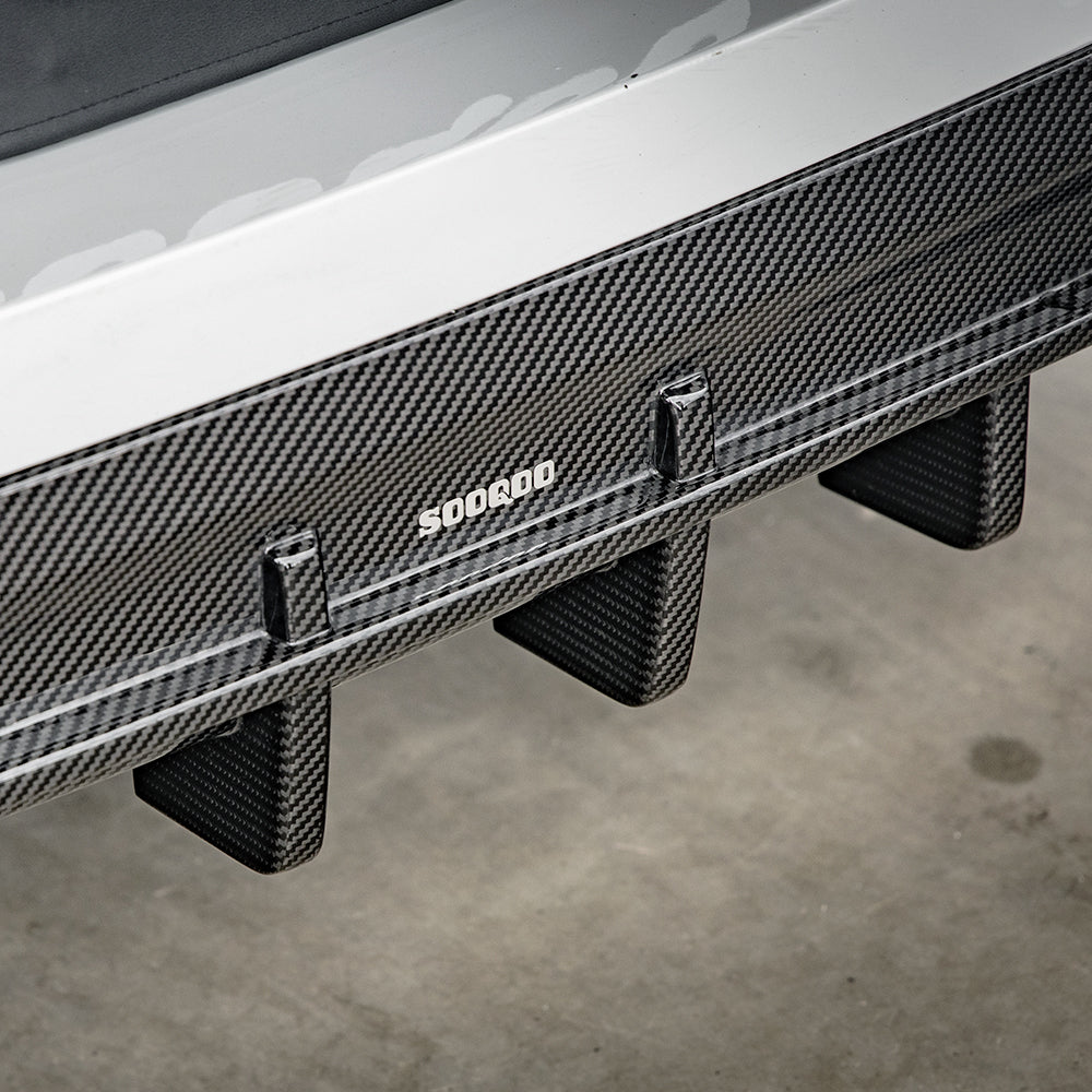 SQ Dry Carbon Fiber - Diffuser [BMW 8 Series G16]
