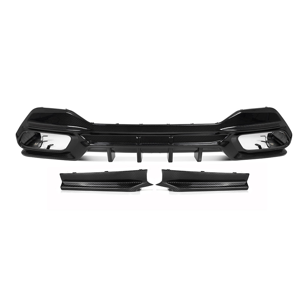 SQ Dry Carbon Fiber - Diffuser [BMW 8 Series G16]