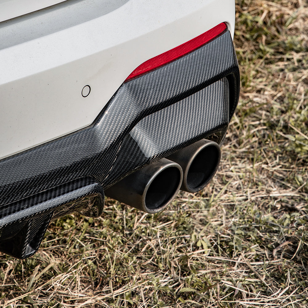 SQ Dry Carbon Fiber - Diffuser [BMW 4 Series G22]