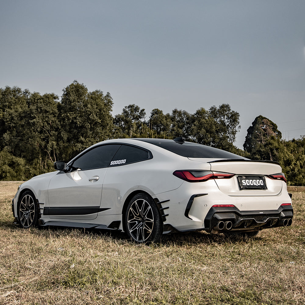 SQ Dry Carbon Fiber - Diffuser [BMW 4 Series G22]