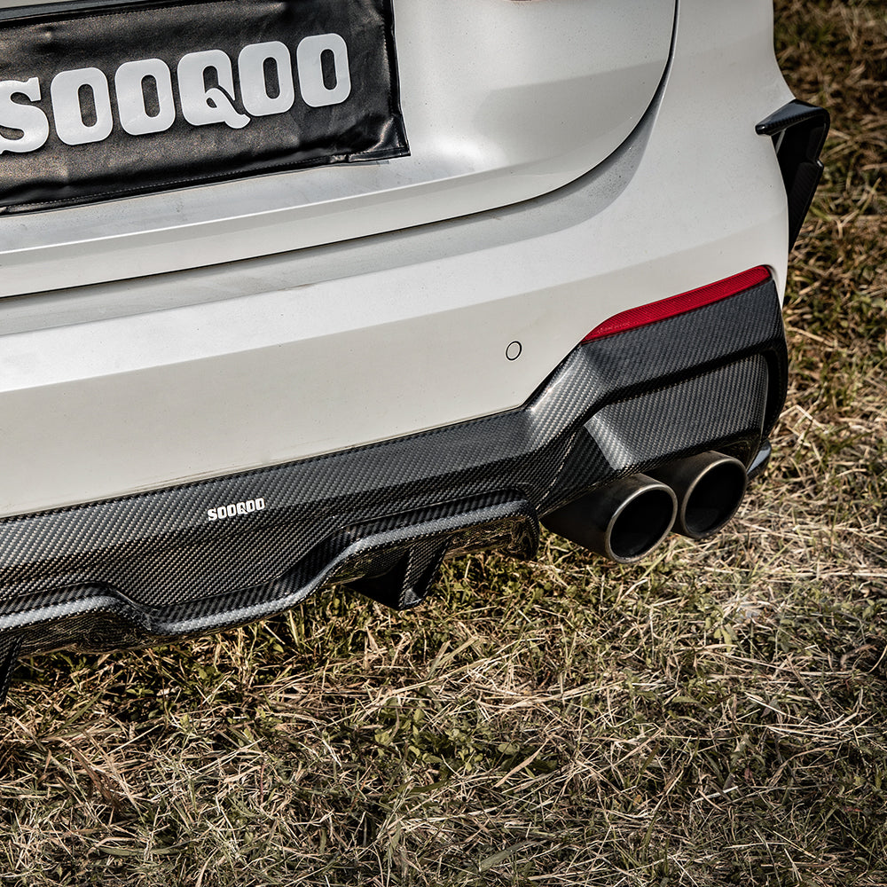 SQ Dry Carbon Fiber - Diffuser [BMW 4 Series G22]