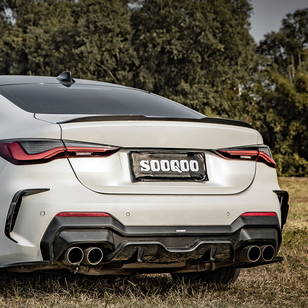 SQ Dry Carbon Fiber - Diffuser [BMW 4 Series G22]