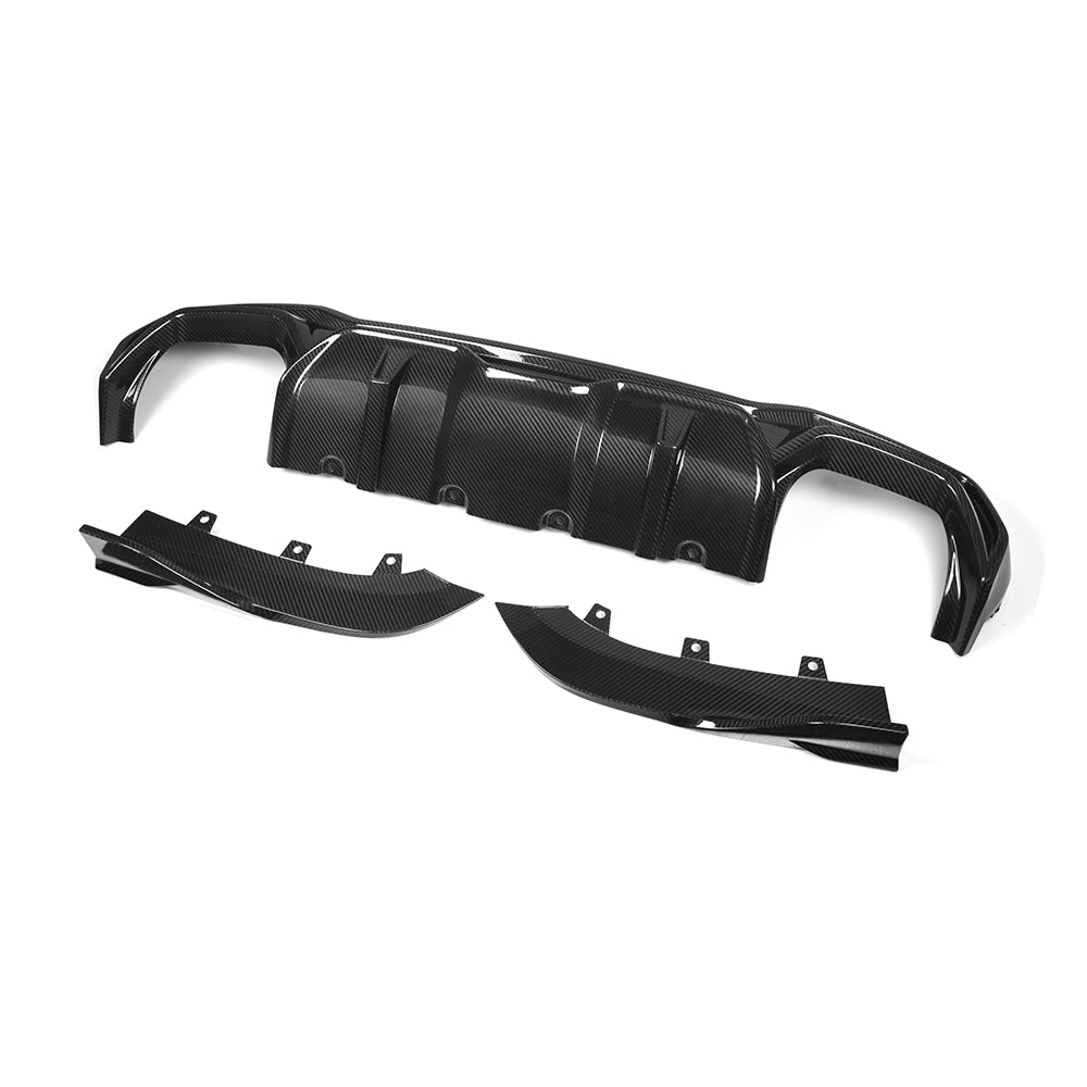 SQ Dry Carbon Fiber - Diffuser [BMW 4 Series G22]
