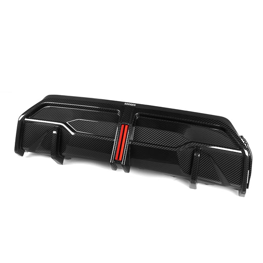 SQ Dry Carbon Fiber - Diffuser [BMW 2 Series G42]