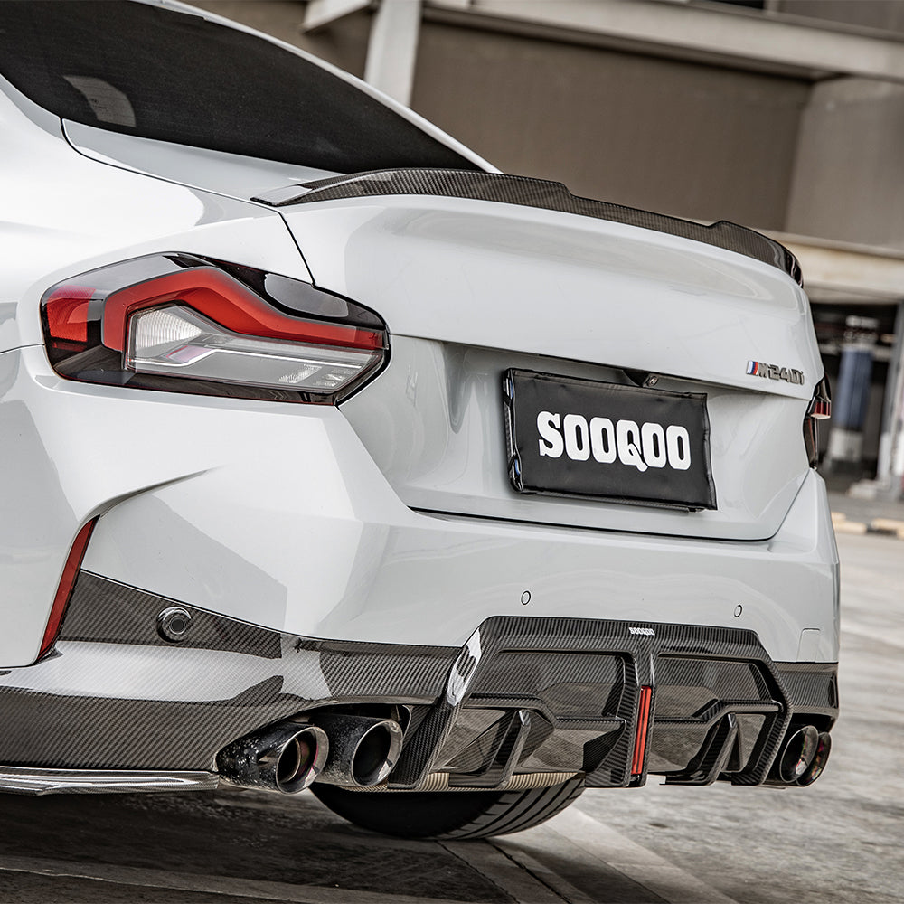 SQ Dry Carbon Fiber - Diffuser [BMW 2 Series G42]