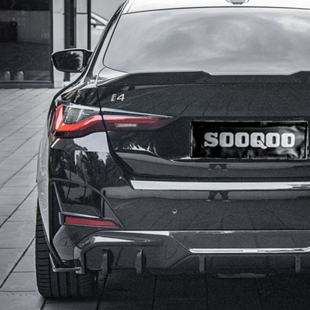 SQ Dry Carbon Fiber - Diffuser [BMW i4 G26 BEV]