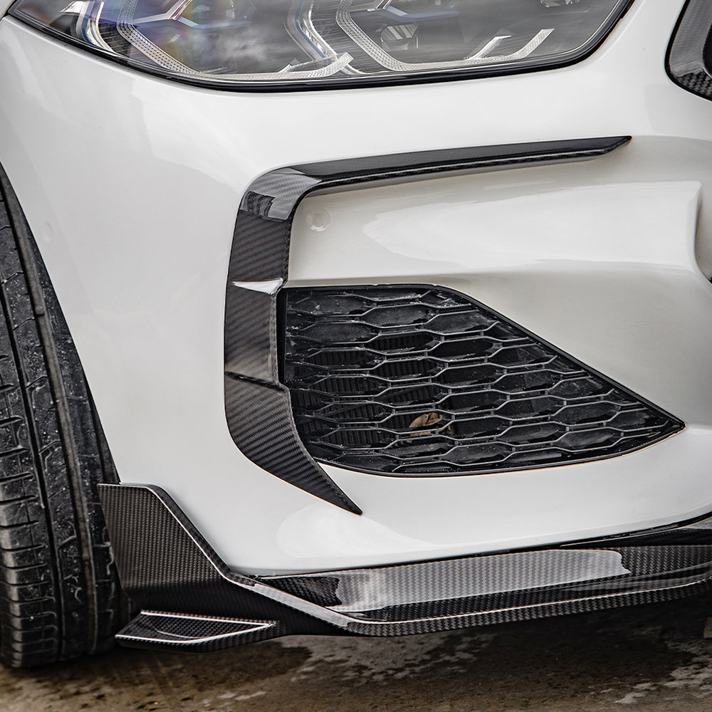 SQ Dry Carbon Fiber - Front Lip [BMW 8 Series G14]
