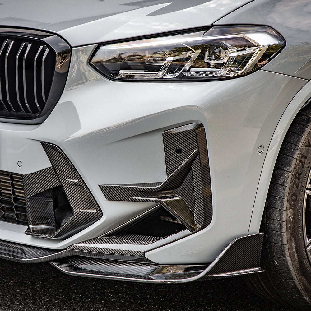 SQ Dry Carbon Fiber - LCI Style Front Side Vent [BMW X3M F97 | X4M F98]