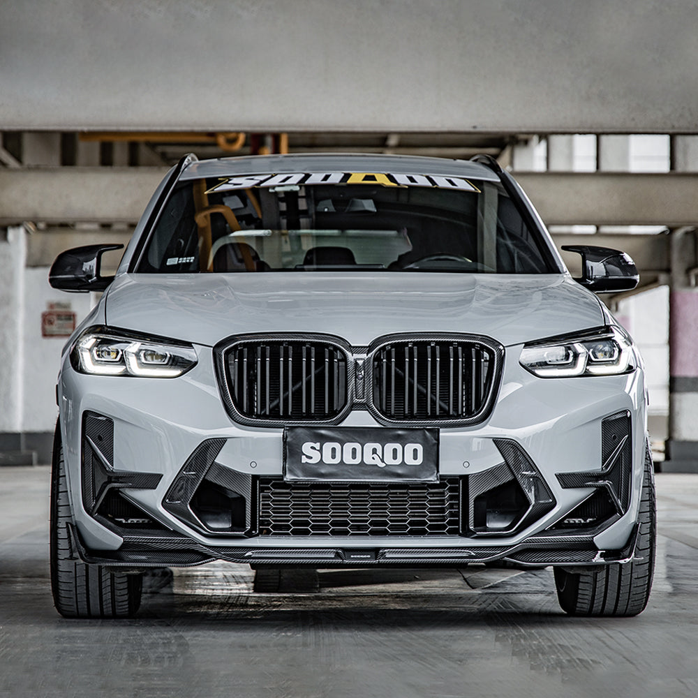 SQ Dry Carbon Fiber - LCI Style Front Side Vent [BMW X3M F97 | X4M F98]