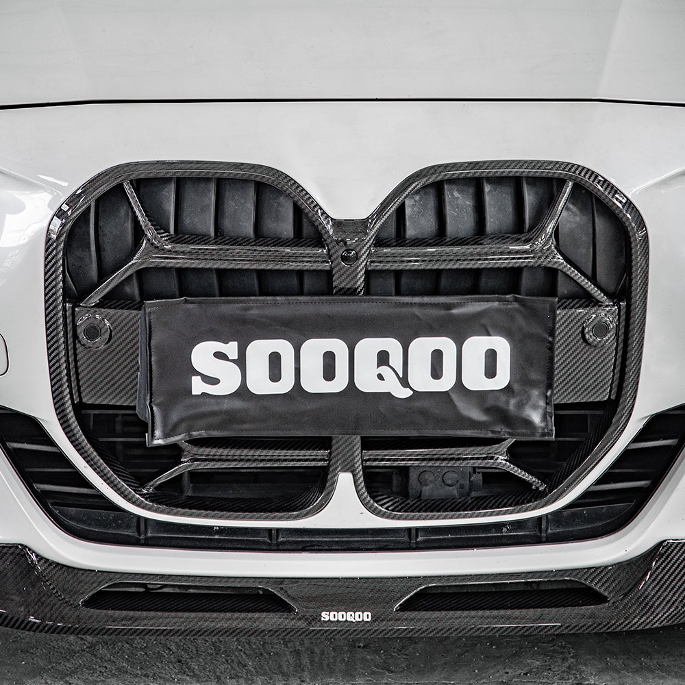 SQ Dry Carbon Fiber - Front Lip [BMW 4 Series G22]