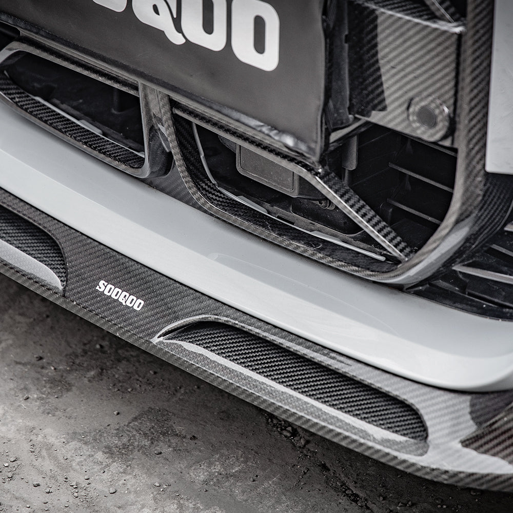 SQ Dry Carbon Fiber - Front Lip [BMW 4 Series G26]