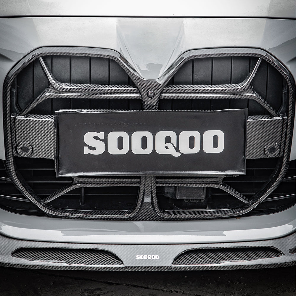 SQ Dry Carbon Fiber - Front Lip [BMW 4 Series G26]