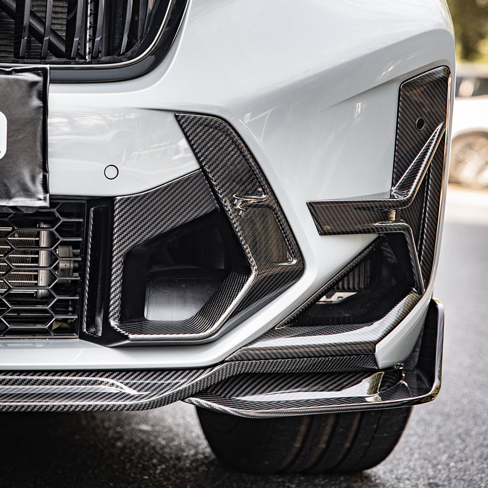 SQ Dry Carbon Fiber - LCI Style Front Air Vent [BMW X3M F97 | X4M F98]
