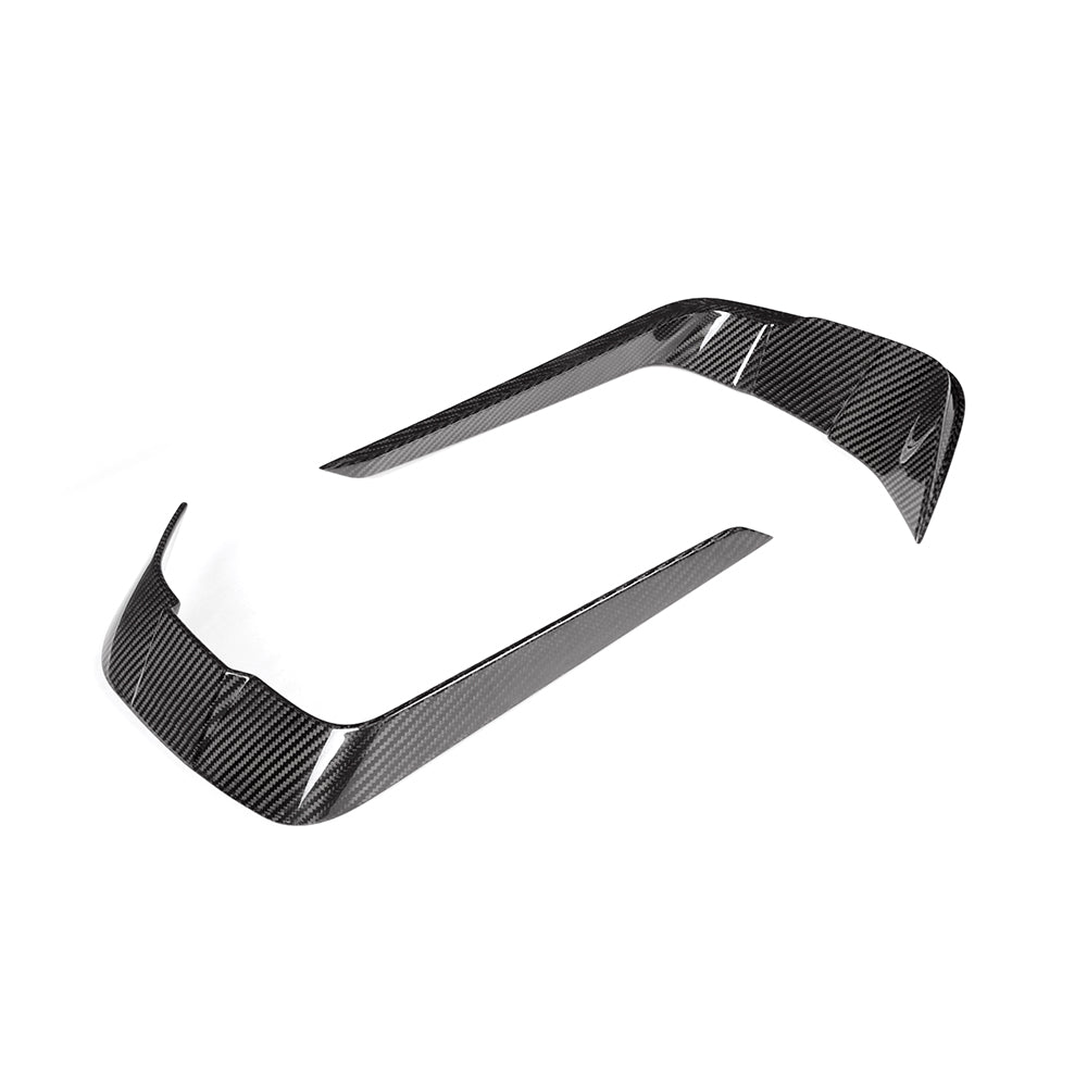 SQ Dry Carbon Fiber - Front Side Vent Trim [BMW 8 Series G14]