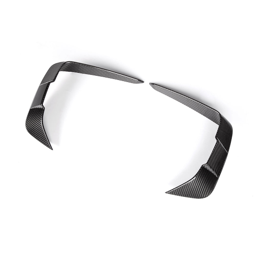 SQ Dry Carbon Fiber - Front Side Vent Trim [BMW 8 Series G14]