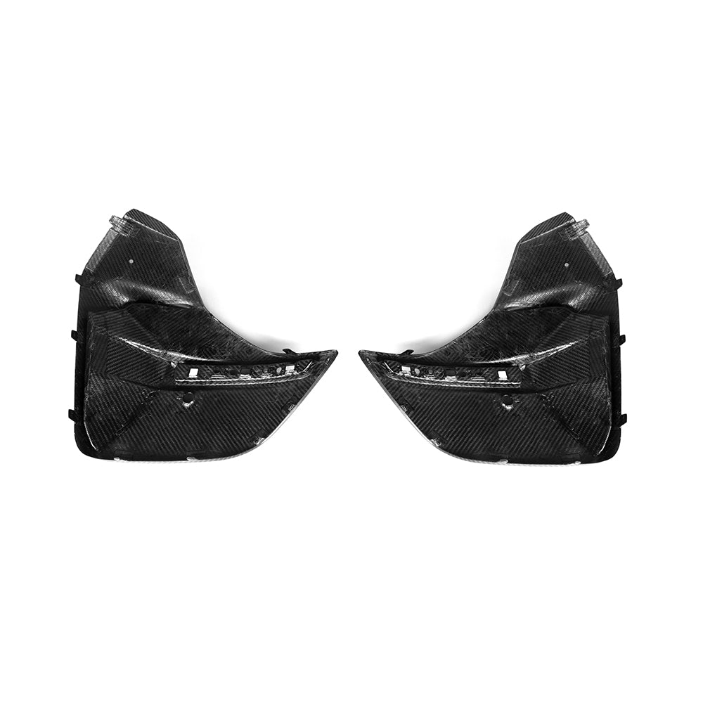 SQ Dry Carbon Fiber - Rear Bumper Trim [BMW 4 Series G26 | i4 G26 BEV]