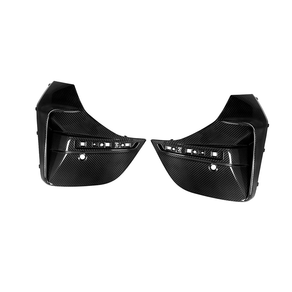 SQ Dry Carbon Fiber - Rear Bumper Trim [BMW 4 Series G26 | i4 G26 BEV]