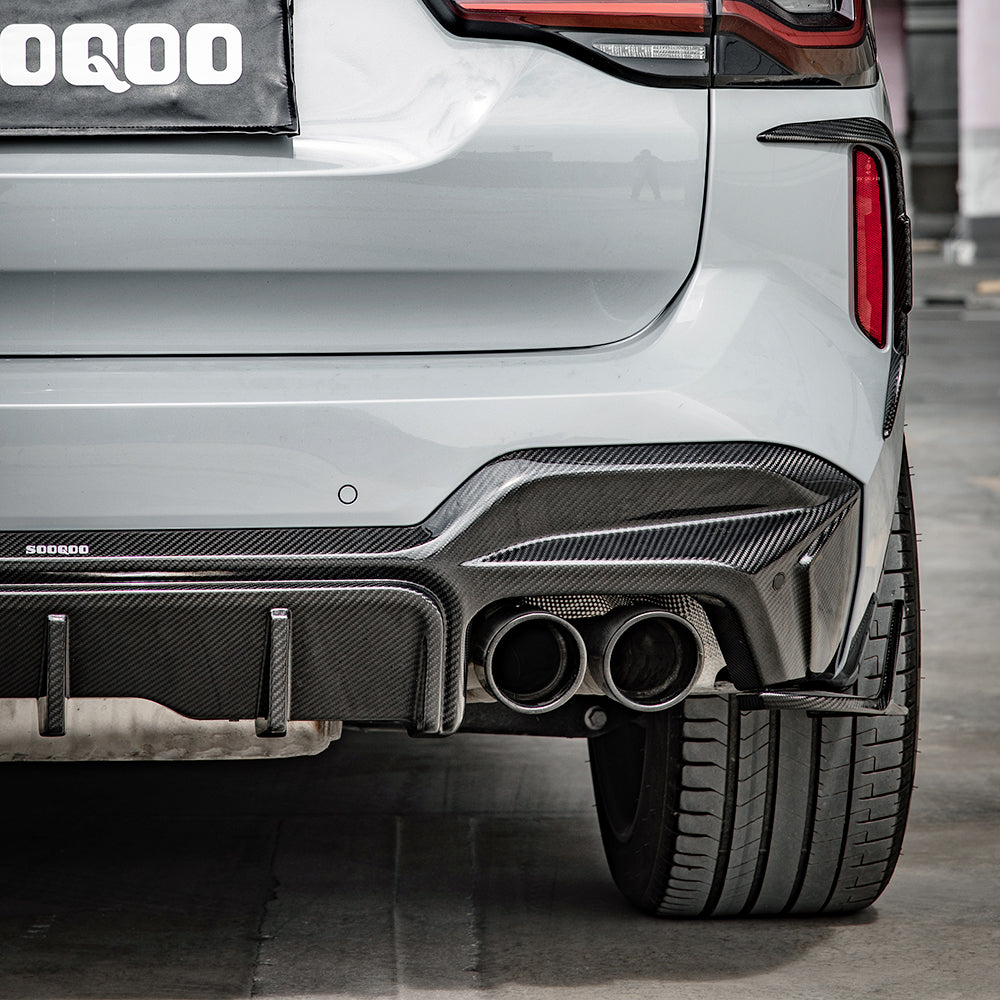 SQ Dry Carbon Fiber - Rear Diffuser [BMW X3M F97]