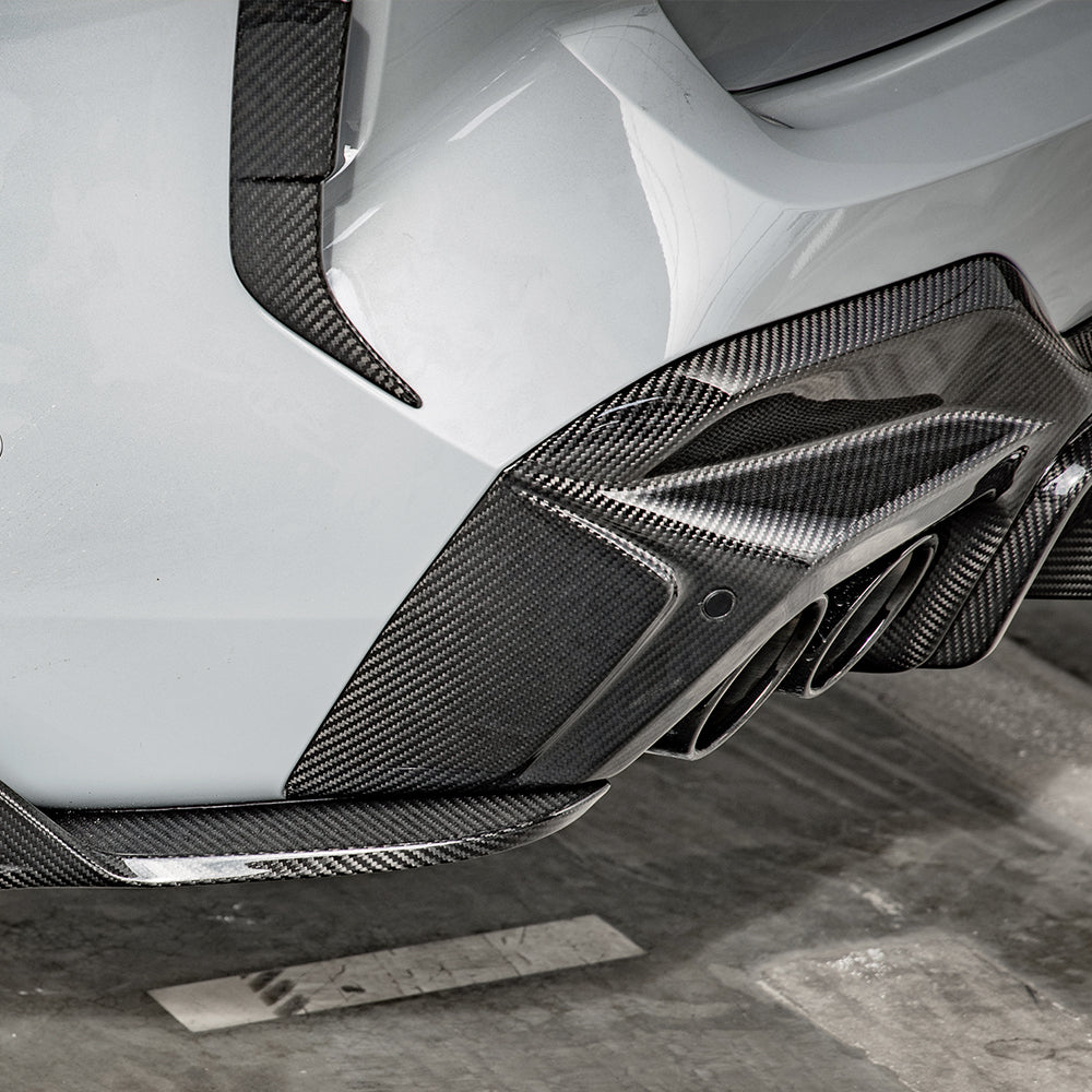 SQ Dry Carbon Fiber - Rear Diffuser [BMW X3M F97]