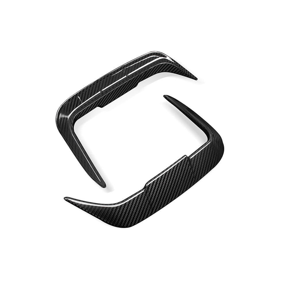 SQ Dry Carbon Fiber - LCI Style Rear Side Vent Trim [BMW X3M F97]