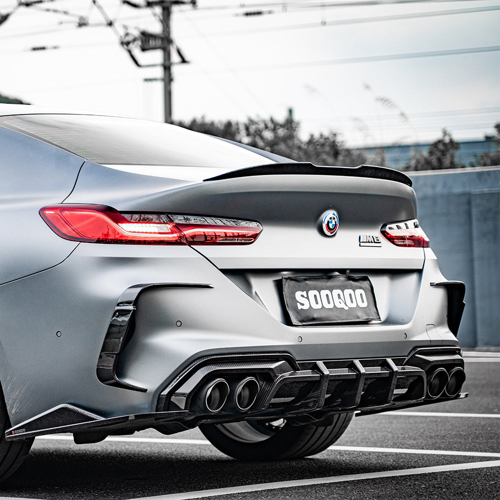 SQ Dry Carbon Fiber - Rear Vent Trim [BMW M8 F91 | F92]
