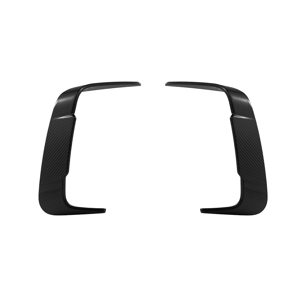 SQ Dry Carbon Fiber - Rear Vent Trim [BMW M8 F93]