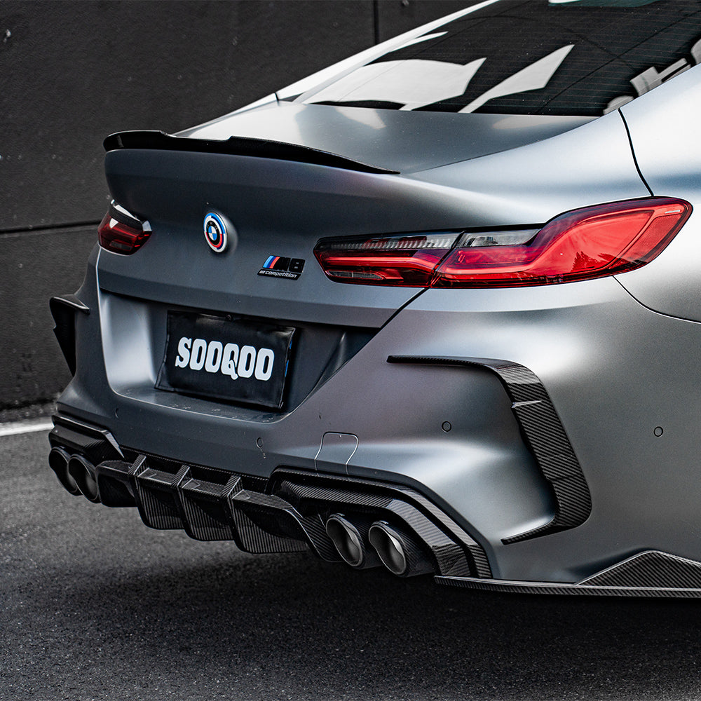 SQ Dry Carbon Fiber - Rear Vent Trim [BMW M8 F93]