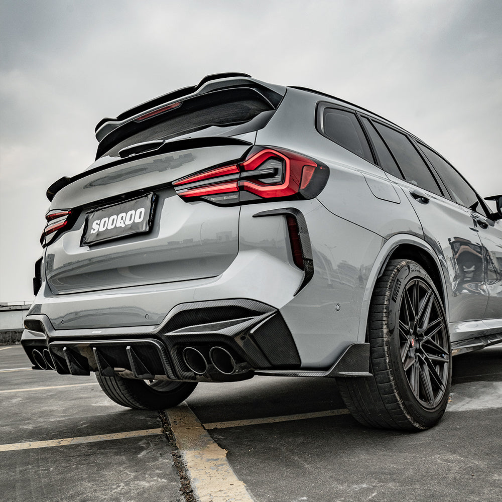 SQ Dry Carbon Fiber - Roof Spoiler [BMW X3M F97]