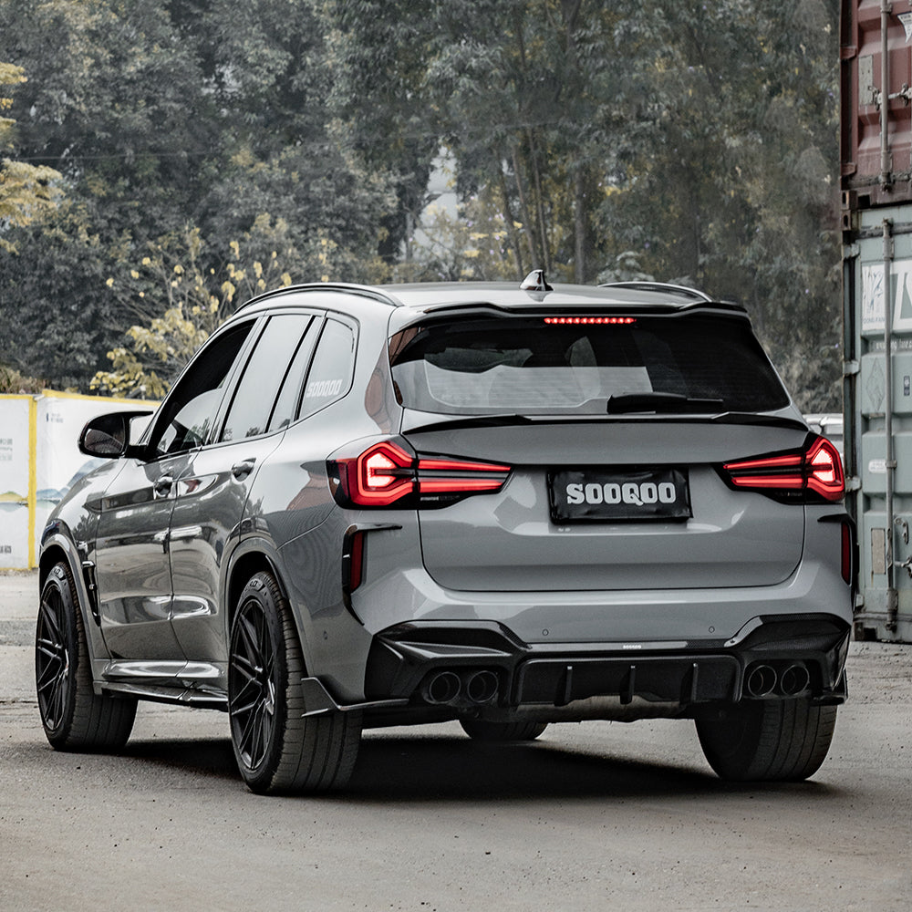SQ Dry Carbon Fiber - Roof Spoiler [BMW X3M F97]