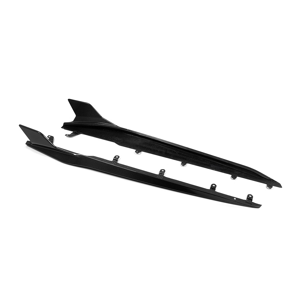 SQ Dry Carbon Fiber - Side Skirt [BMW M8 F91 F92 | 8 Series G14]