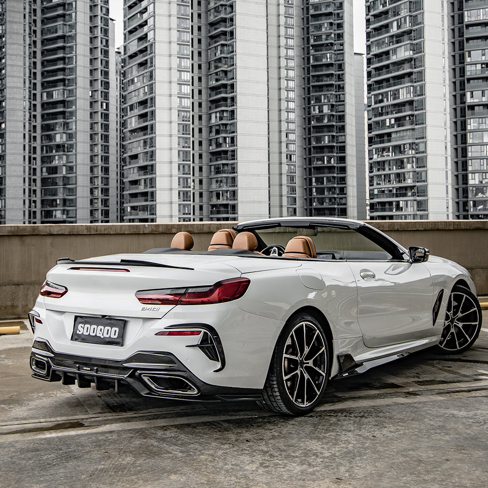 SQ Dry Carbon Fiber - Side Skirt [BMW M8 F91 F92 | 8 Series G14]