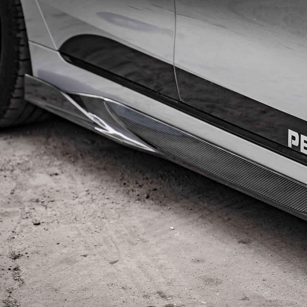SQ Dry Carbon Fiber - Side Skirt [BMW 4 Series G26]