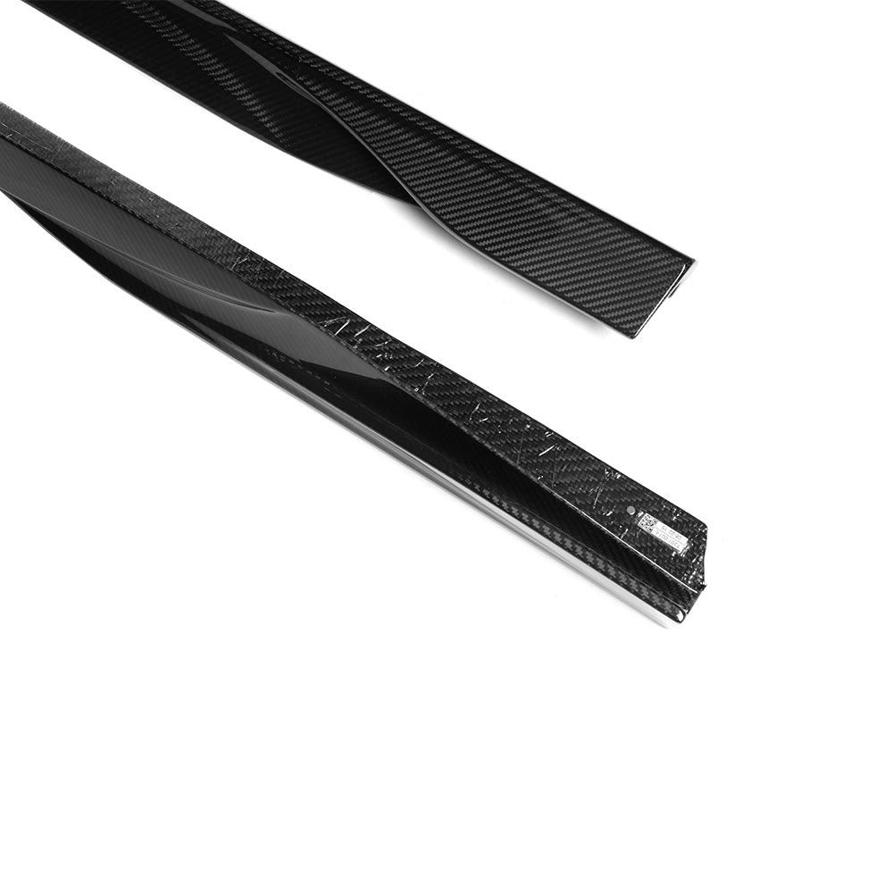 SQ Dry Carbon Fiber - Side Skirt [BMW i4 G26 BEV]