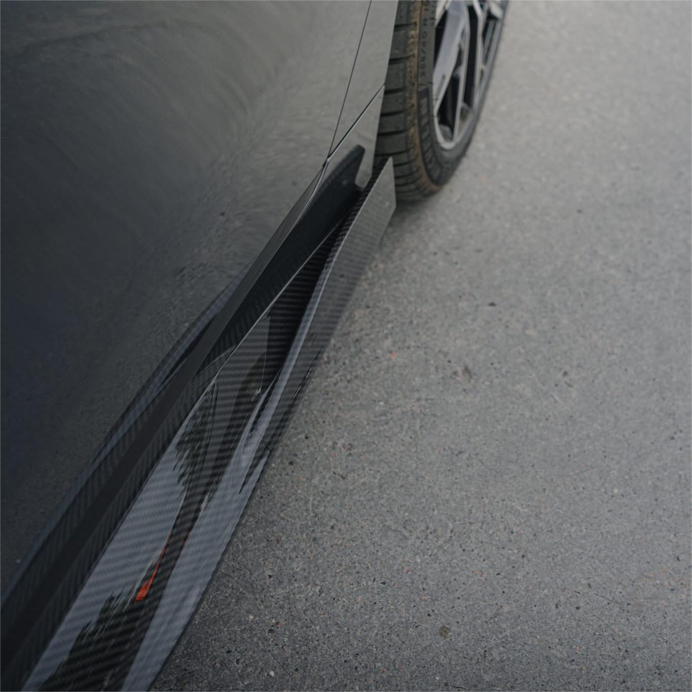 SQ Dry Carbon Fiber - Side Skirt [BMW i4 G26 BEV]