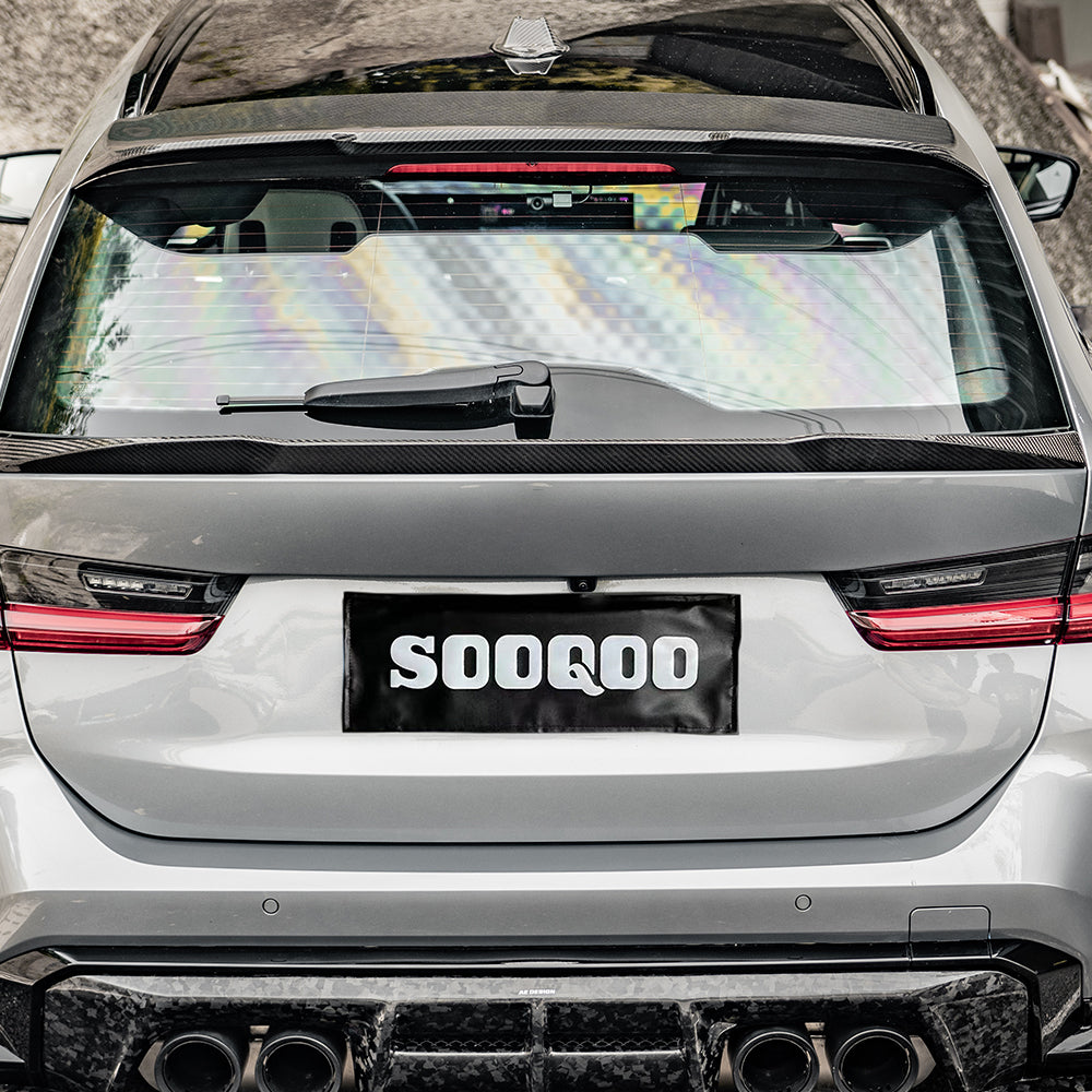 SQ Dry Carbon Fiber - Touring Style Spoiler [BMW M3 G80]