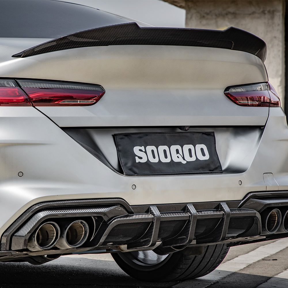 SQ Dry Carbon Fiber - Diffuser [BMW M8 F93]