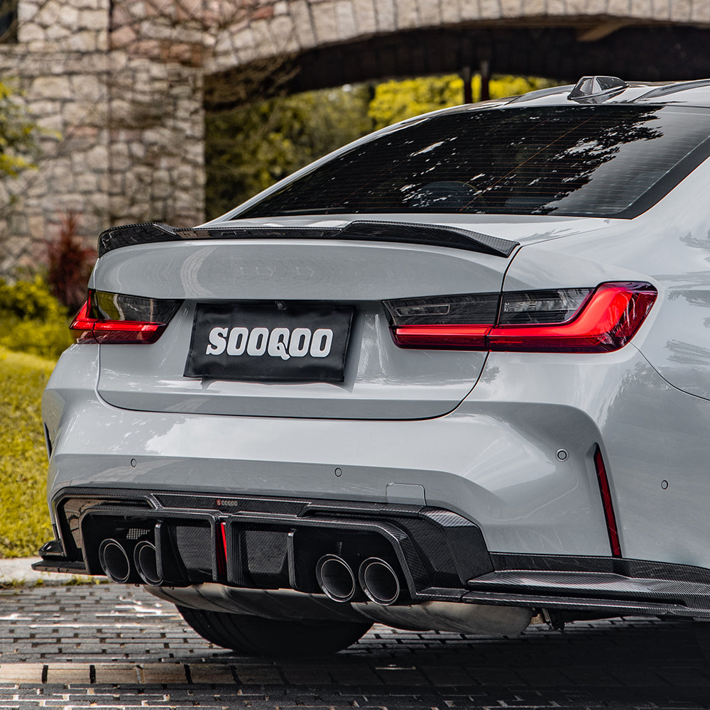 SQ Dry Carbon Fiber - Diffuser [BMW M3 G80 | M4 G82]
