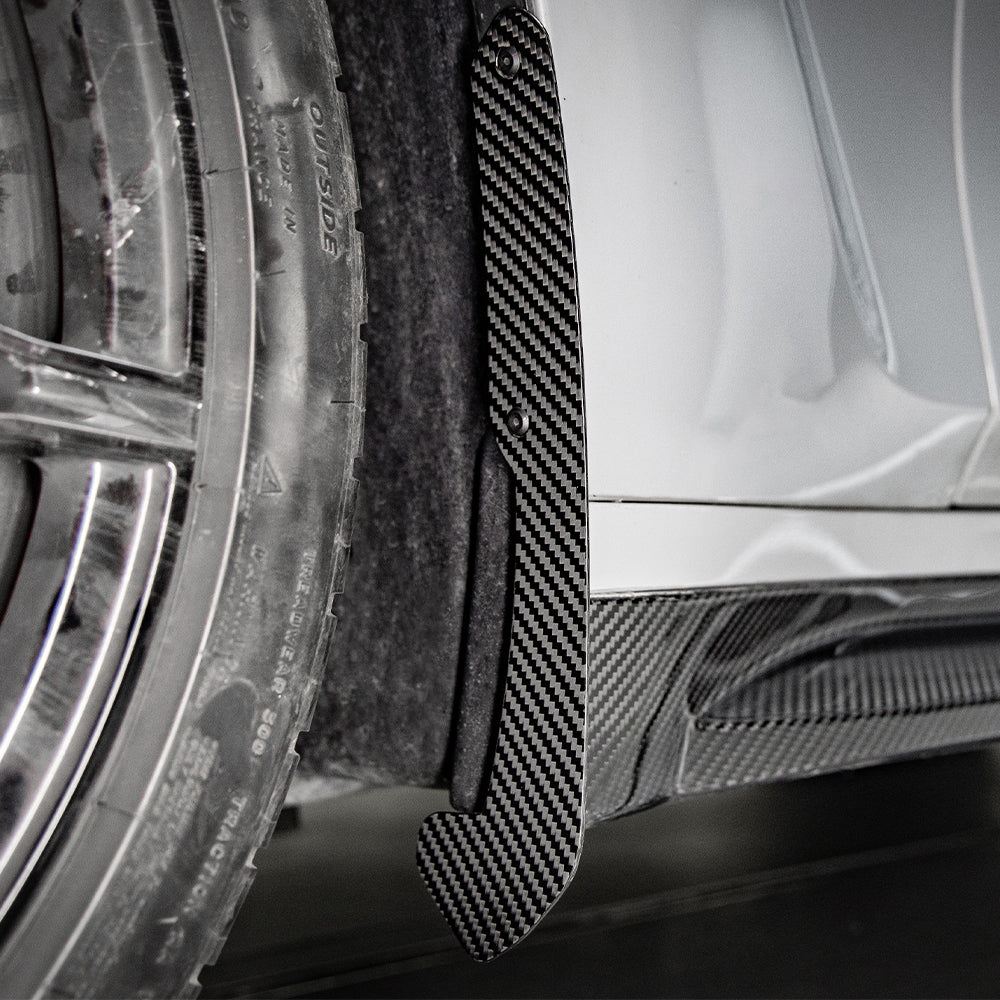 SQ Dry Carbon Fiber - Front Mud Flaps [BMW M3 G80]