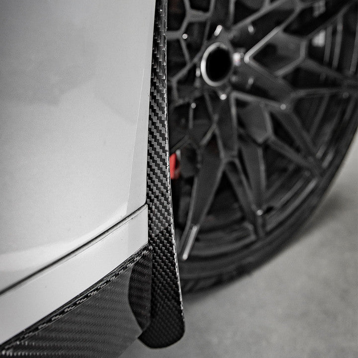 SQ Dry Carbon Fiber - Front Mud Flaps [BMW M3 G80]