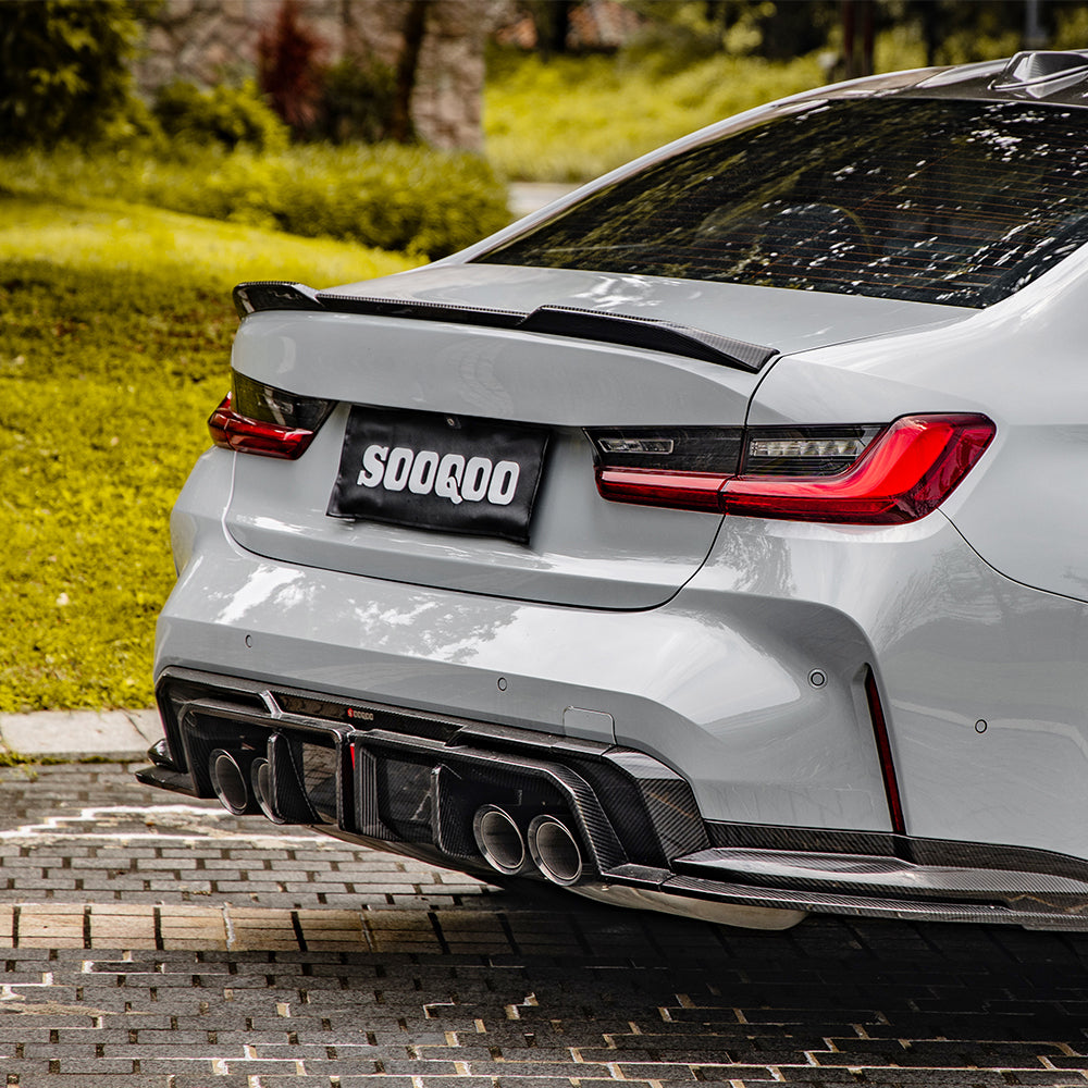 SQ Dry Carbon Fiber - Rear Splitter [BMW M4 G82]