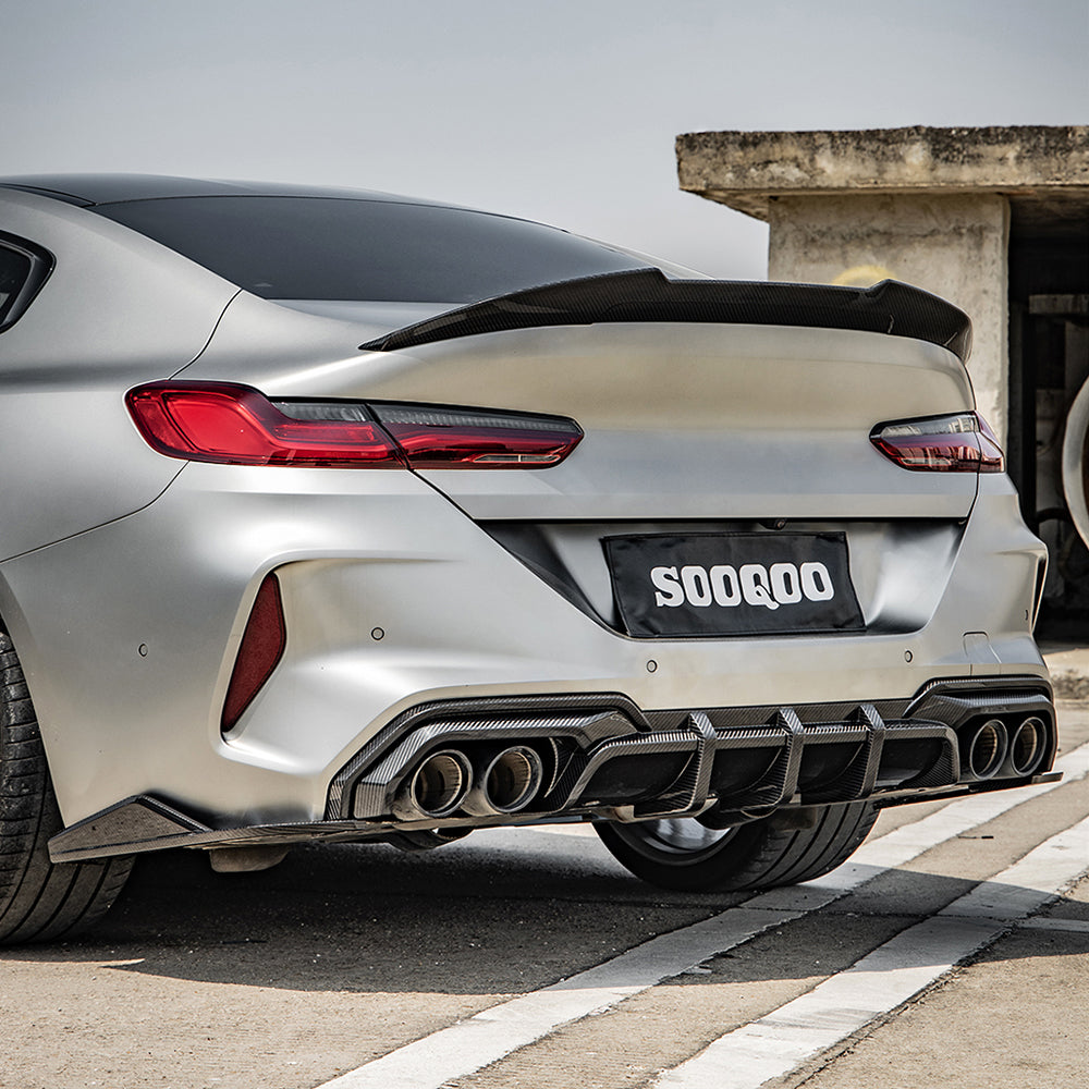 SQ Dry Carbon Fiber - Diffuser [BMW M8 F91 F92]