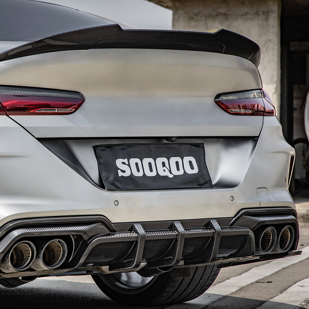 SQ Dry Carbon Fiber - Diffuser [BMW M8 F91 F92]