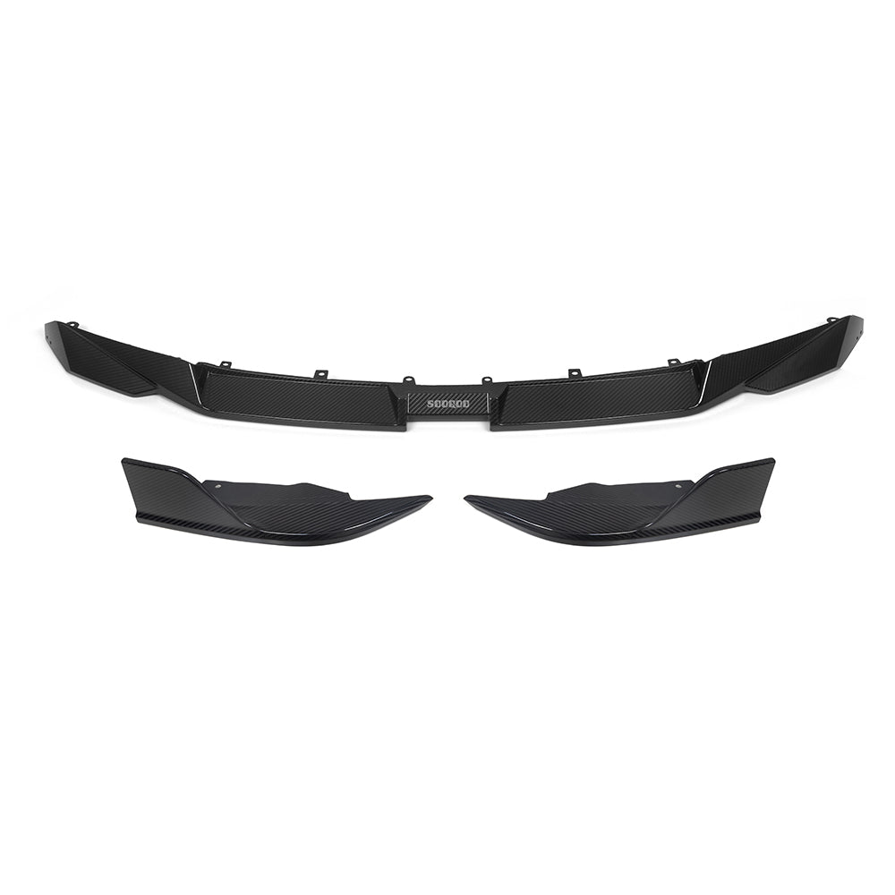 SQ Dry Carbon Fiber - Front Lip [BMW M8 F91 F92 F93]