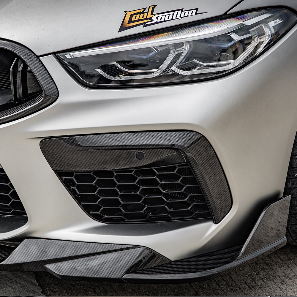 SQ Dry Carbon Fiber - Front Lip [BMW M8 F91 F92 F93]