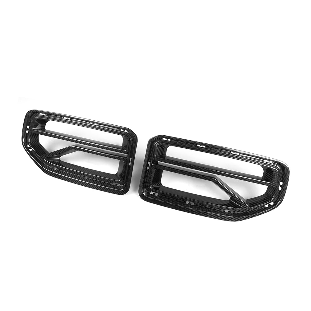 SQ Dry Carbon Fiber - V Style Front Grill [BMW M2 G87]