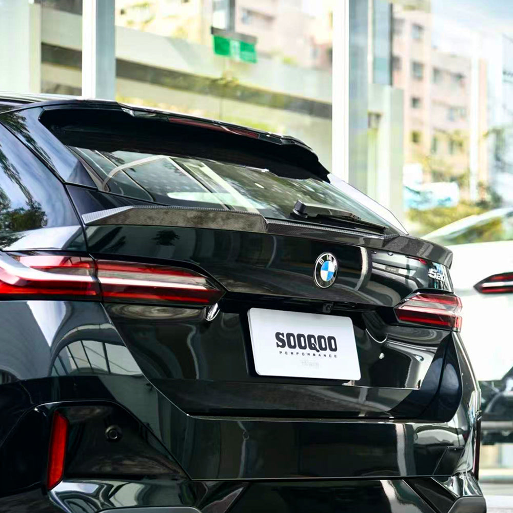 Dry Carbon Fiber - Rear Spoiler SQ CFRP Style [BMW M5 G99]